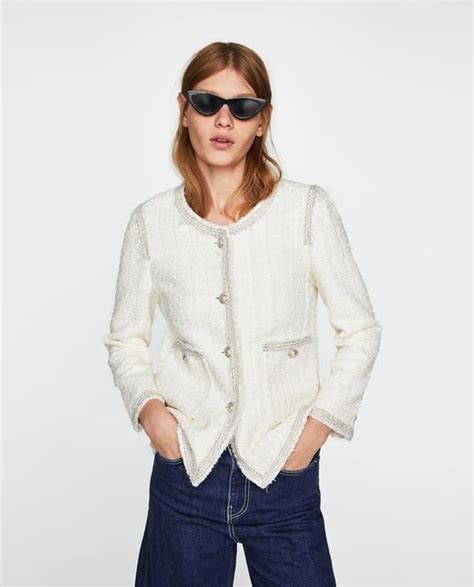 buy chanel look alike jackets|sac style chanel zara.